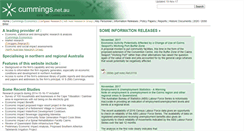 Desktop Screenshot of cummings.net.au