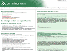 Tablet Screenshot of cummings.net.au